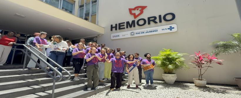 Hemorio completa 81 anos no Dia Nacional do Doador de Sangue